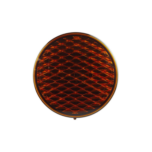 LED Autolamps Indicator Lamp Round Coloured Lens 80mm 12V 82AB