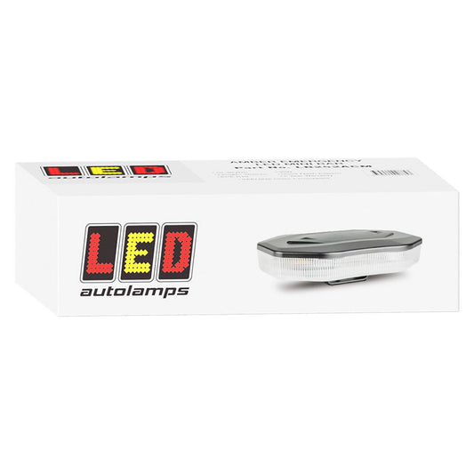 LED Autolamps Class 1 Quad Flash Emergency Mini Light Bar Amber LED with Clear Lens 252mm LB252ACM