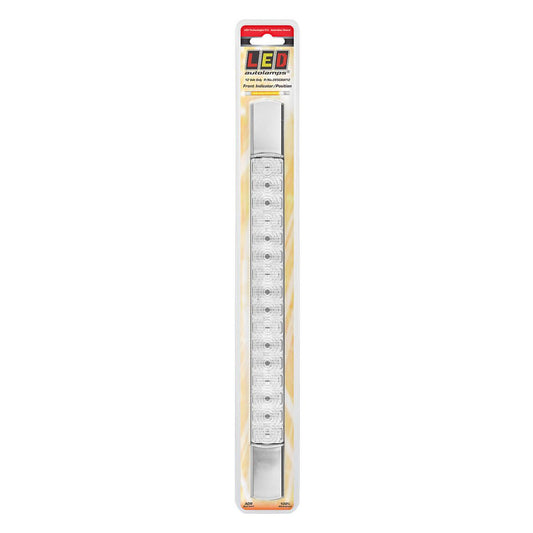 LED Autolamps Slimline/Low Profile Front Indicator/Position Lamp 12V 285CAW12