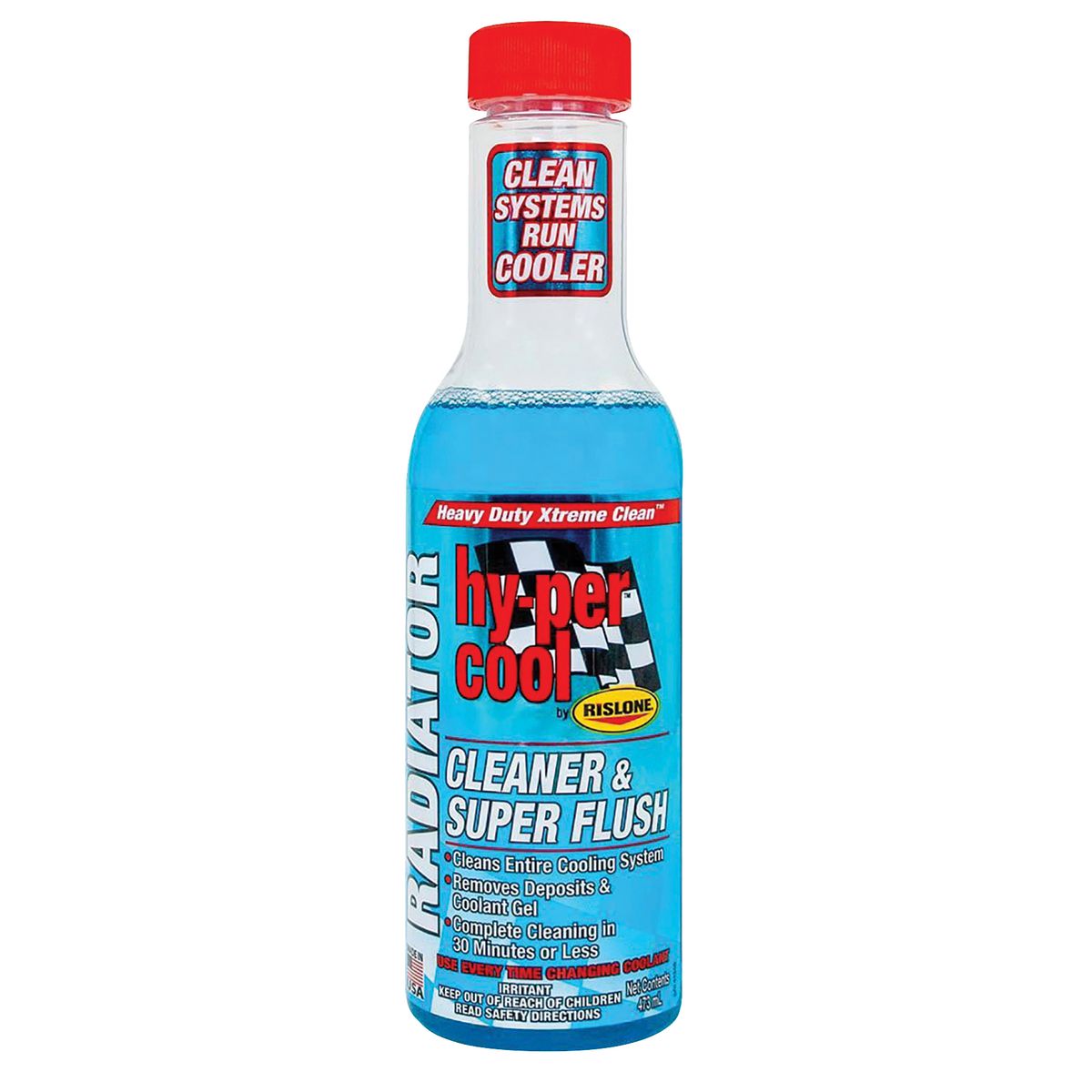 Rislone Hy-Per Cool Radiator Cleaner & Super Flush 473ml 41240