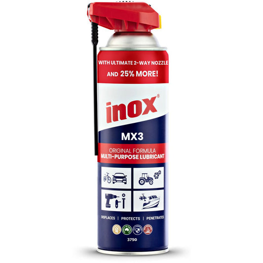 Inox MX3 Multi-Purpose Lubricant 2-Way Nozzle Spray 375g MX3-TW375