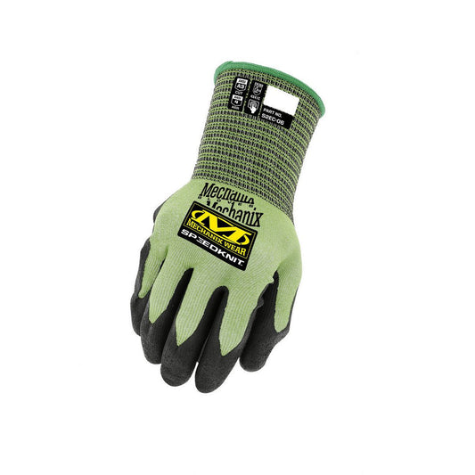 Mechanix Wear SpeedKnit C3 Cut-Resistant Gloves Green X-Small