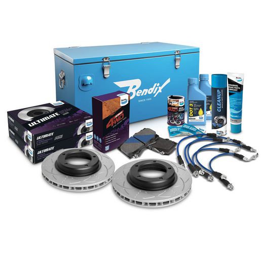Bendix Ultimate 4x4 Brake Upgrade Kit Front (Suits 4"" Lift) U4WD-BUK16+4