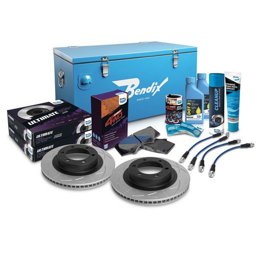 Bendix Ultimate 4x4 Brake Upgrade Kit Front (Suits 2"" Lift) U4WD-BUK33+2