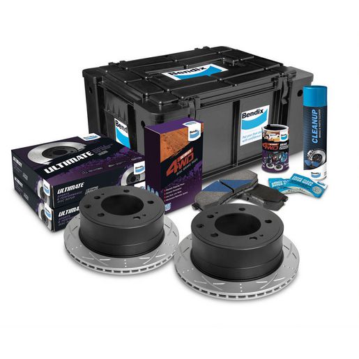 Bendix Ultimate 4x4 Brake Upgrade Kit Rear U4WD-BUK34