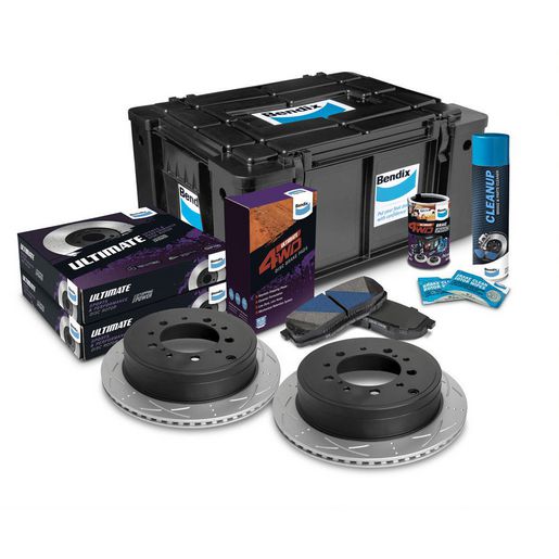 Bendix Ultimate 4x4 Brake Upgrade Kit Rear U4WD-BUK35