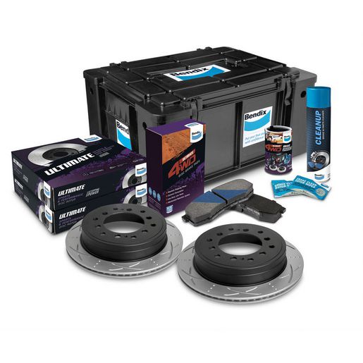 Bendix Ultimate 4x4 Brake Upgrade Kit Rear U4WD-BUK41