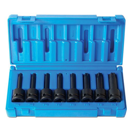 Action Torx Impact Socket Set 1/2"" Drive 8 Piece 69623081