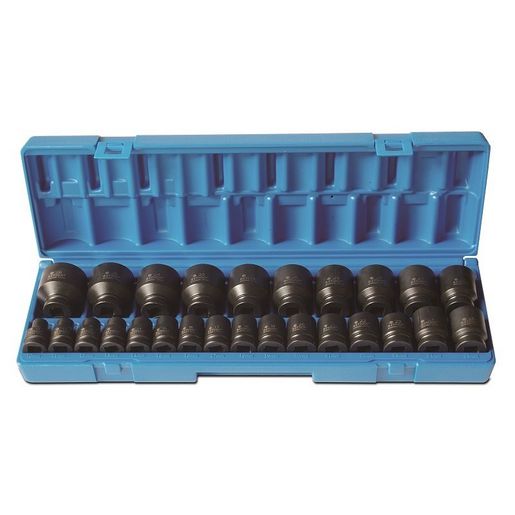 Action Impact Socket 1/2"" Drive 26 Piece Metric 605202601