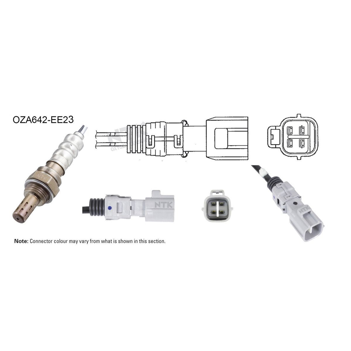 NTK Oxygen Lambda Sensor OZA642-EE23