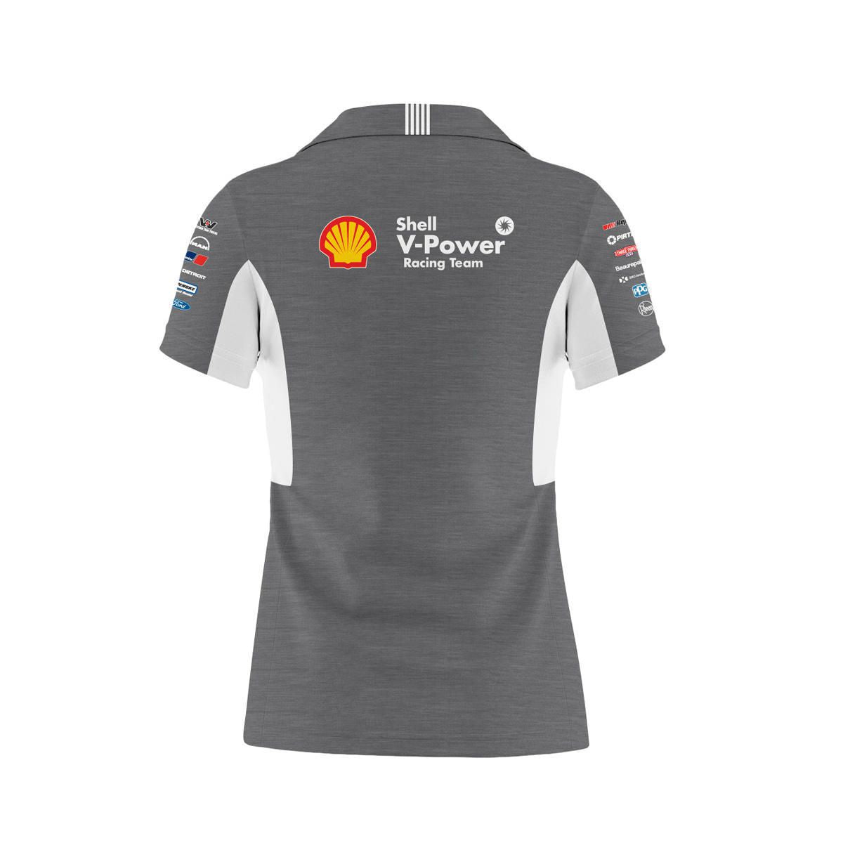 Shell V-Power Racing Team Polo Grey Women Size 14 SVP20.PW204