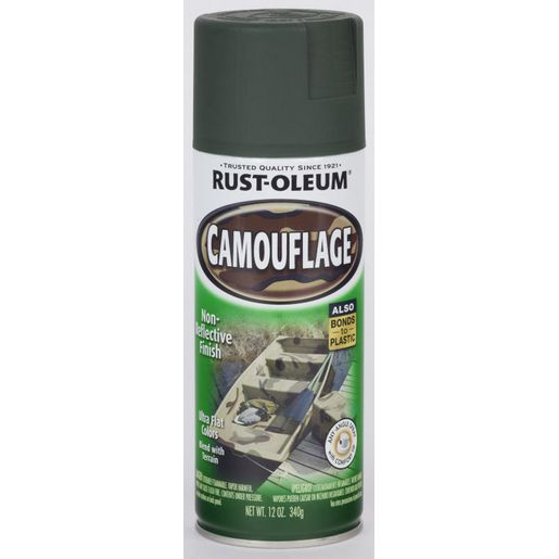 Rust-Oleum Camouflage Spray Forest Green 340g 1919830