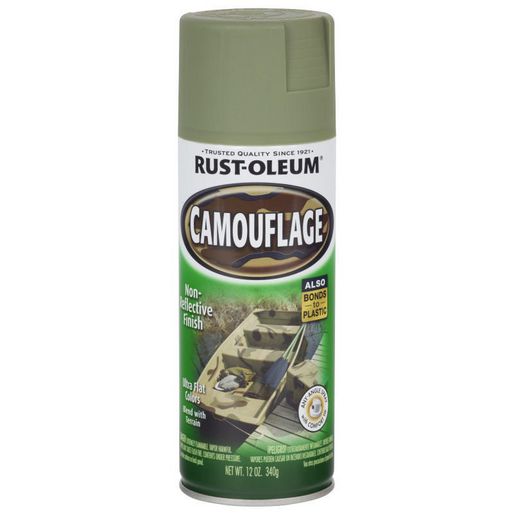 Rust-Oleum Camouflage Spray Army Green 340g 1920830