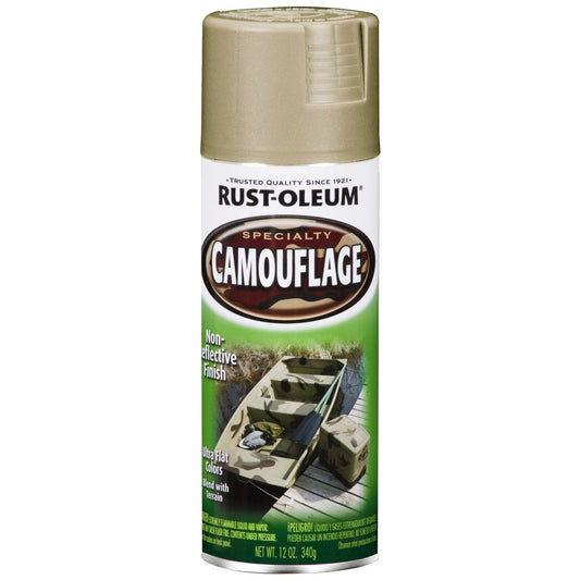 Rust-Oleum Camouflage Spray Sand 340g 263653