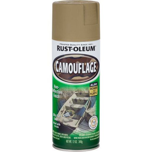 Rust-Oleum Camouflage Spray Khaki 340g 1917830