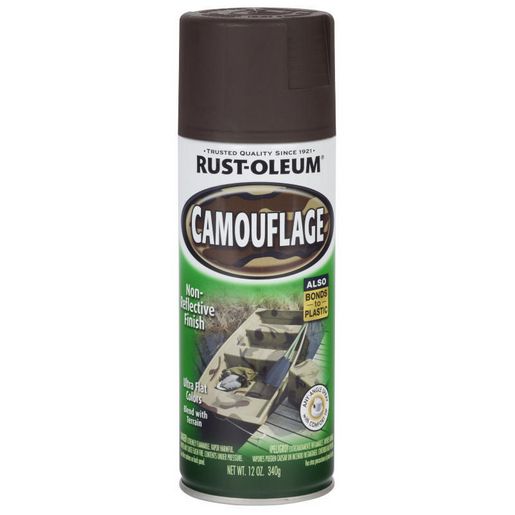 Rust-Oleum Camouflage Spray Earth Brown 340g 1918830