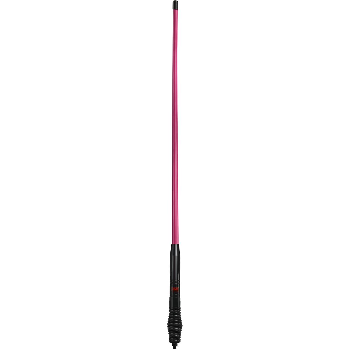 GME UHF CB Spring Base Heavy Duty Fibreglass Radome Antenna 6.6dB 1200mm Pink/Black AE4705PB
