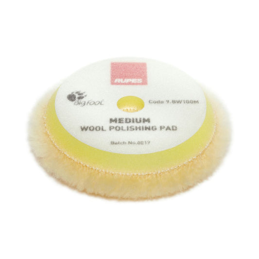 Rupes Bigfoot Wool Polishing Pad Medium 75mm