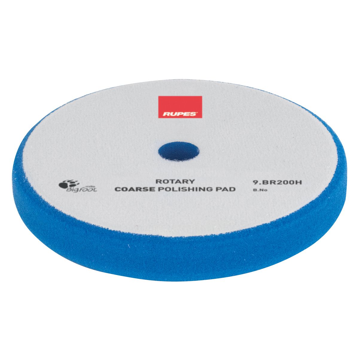 Rupes Bigfoot Rotary Foam Polishing Pad Blue Coarse 180mm