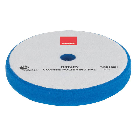 Rupes Bigfoot Rotary Foam Polishing Pad Blue Coarse 160mm