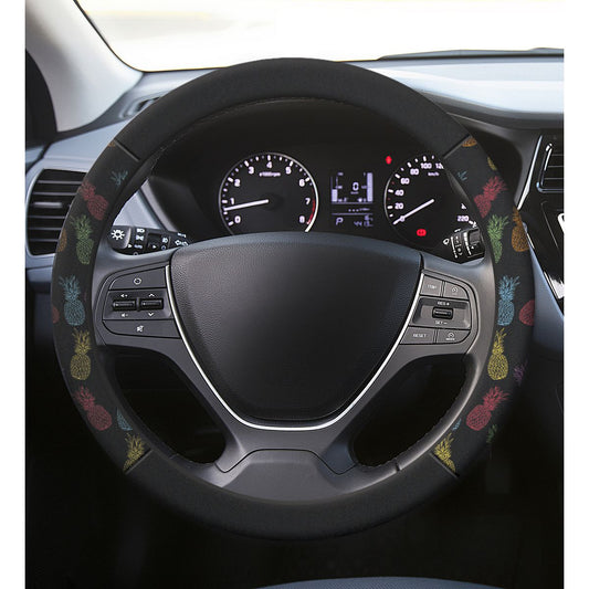 Gearup Steering Wheel Cover 36.8 x 39.4cm - Pineapple GUSWCFLPA