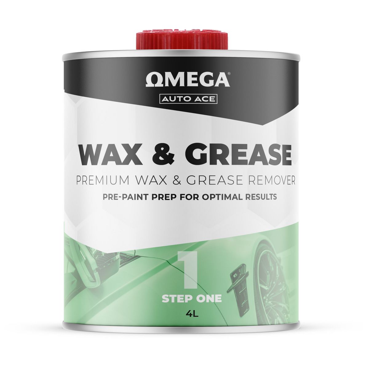 Omega Wax & Grease Remover 4L AA-WGR4L