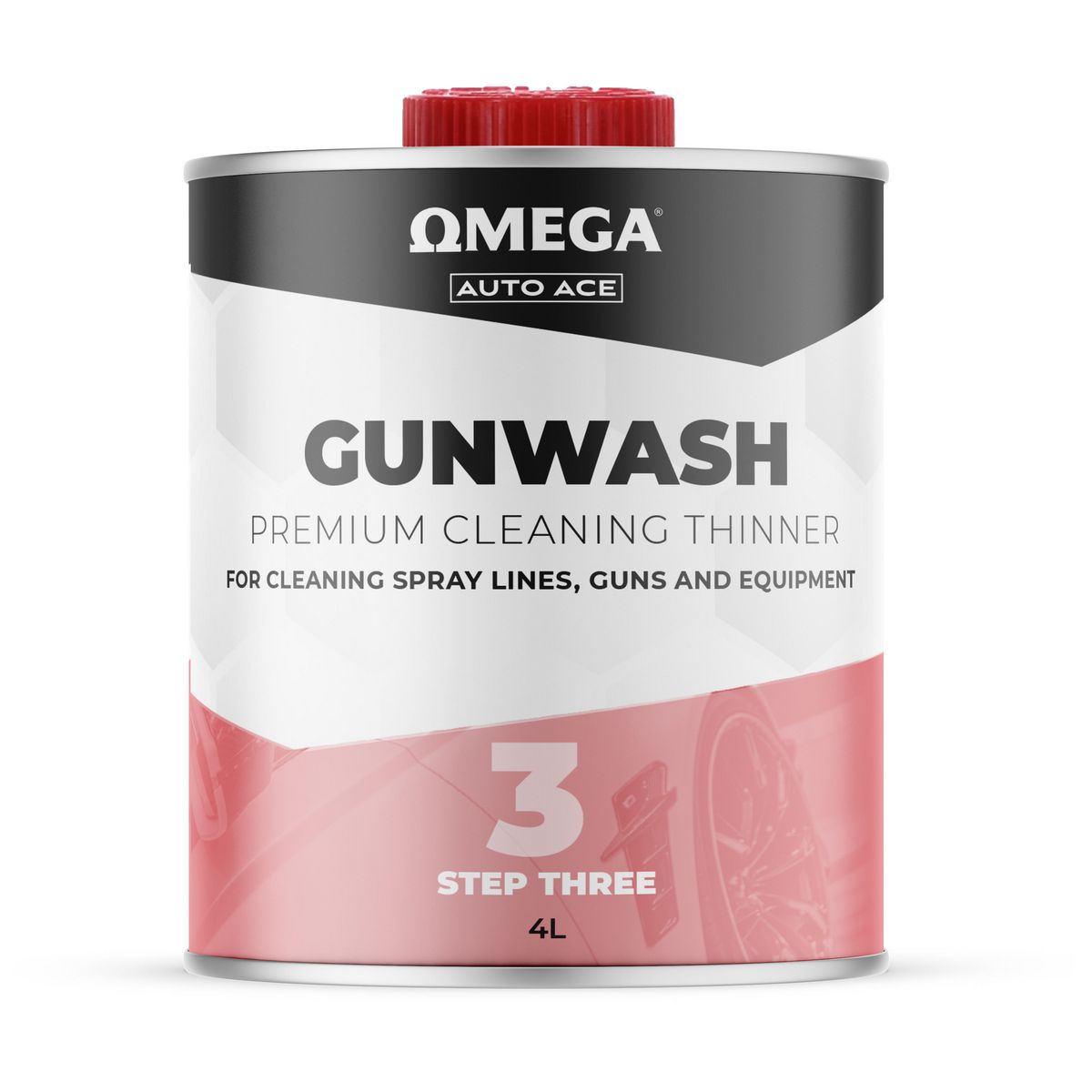 Omega Gunwash Cleaning Thinner 4L AA-GW4L
