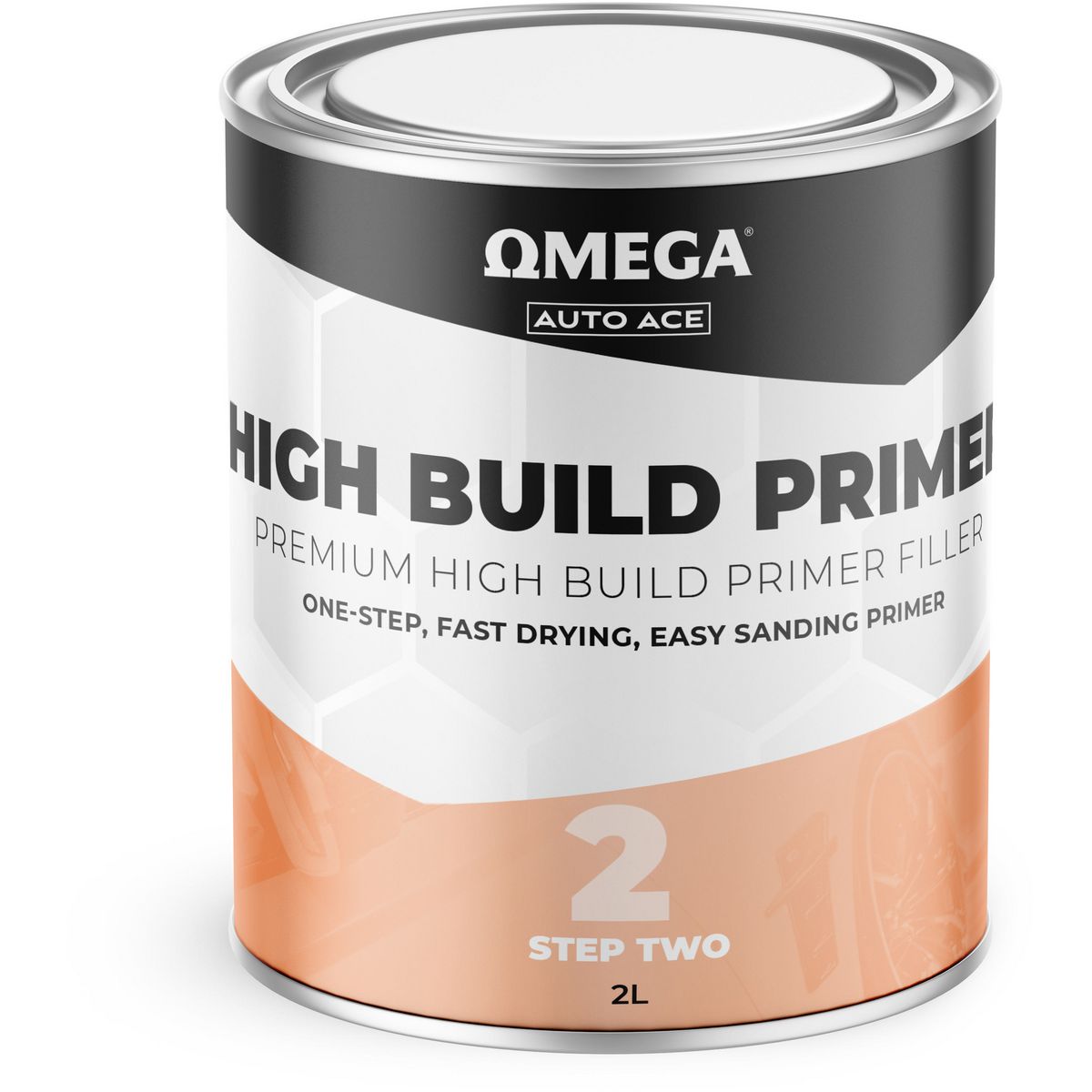 Omega High Build Primer Filler 2L AA-HP2L