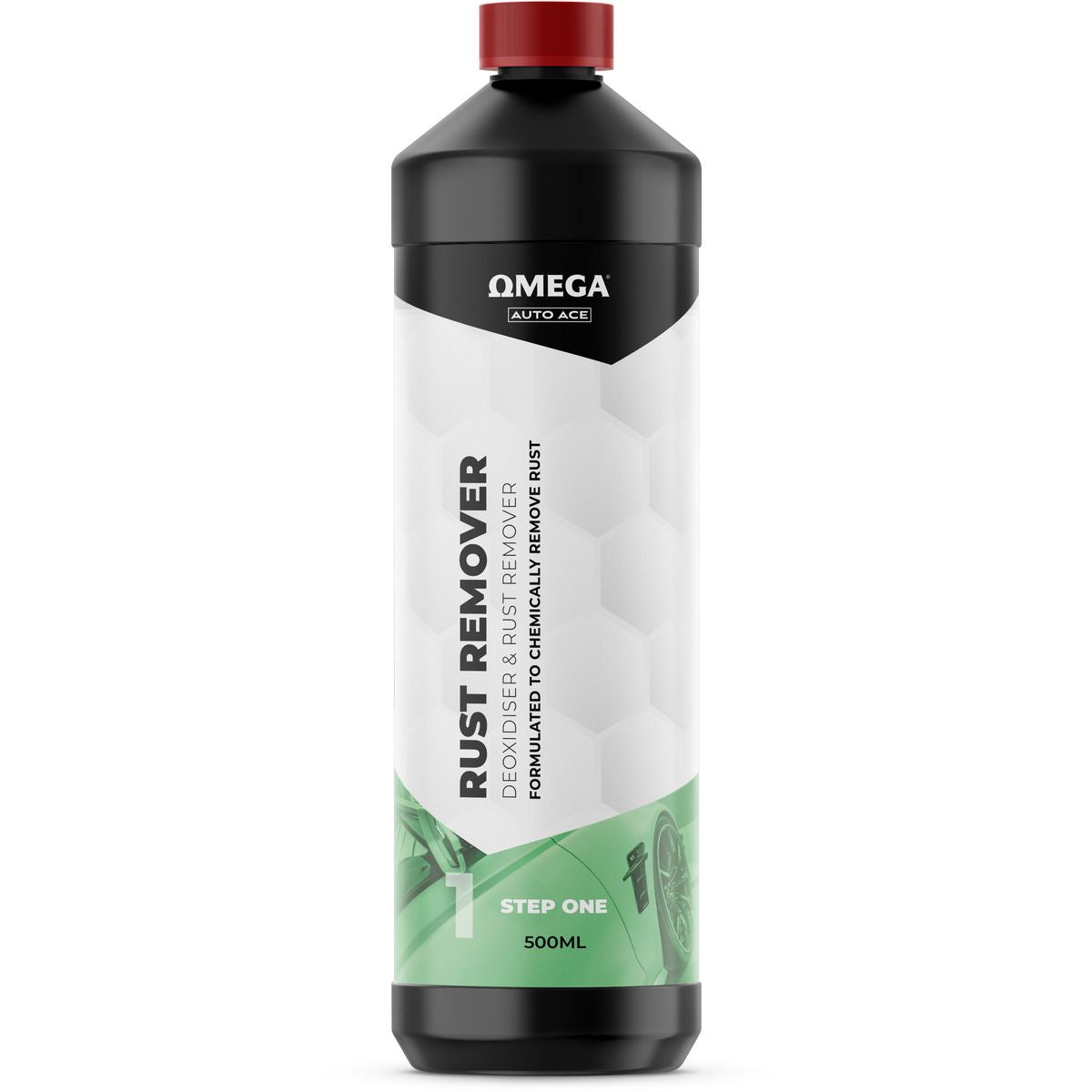 Omega Deoxidiser & Rust Remover 500ml AA-RR500ML