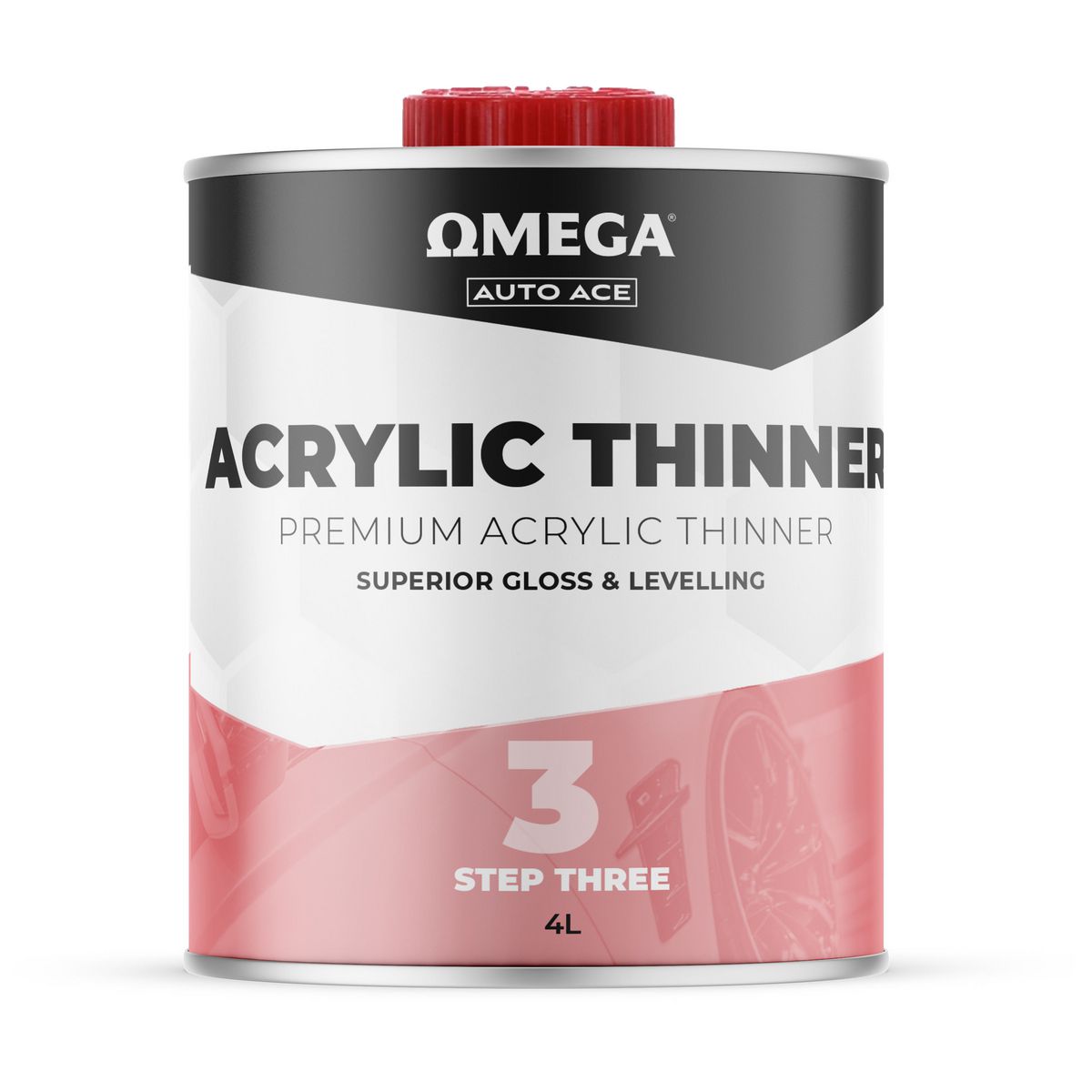 Omega Premium Acrylic Thinner 4L AA-AT4L