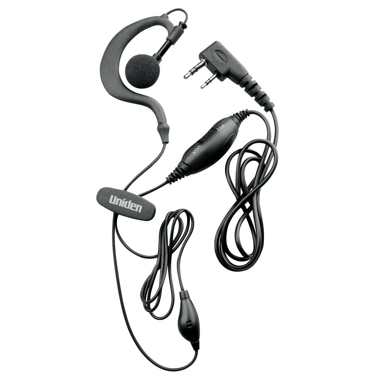 Uniden Earpiece Microphone With Vox And Ear-Hook To Suit UH810S, UH820S, UH835S & UH850S