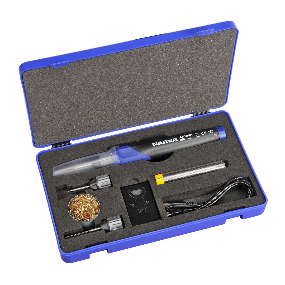Narva 50W Rechargeable Soldering Iron Kit 56394