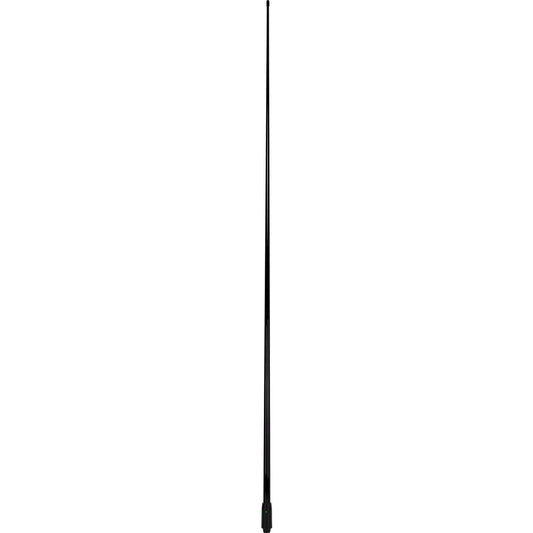 GME VHF Detachable Antenna Whip Black 1.8m AW366VB