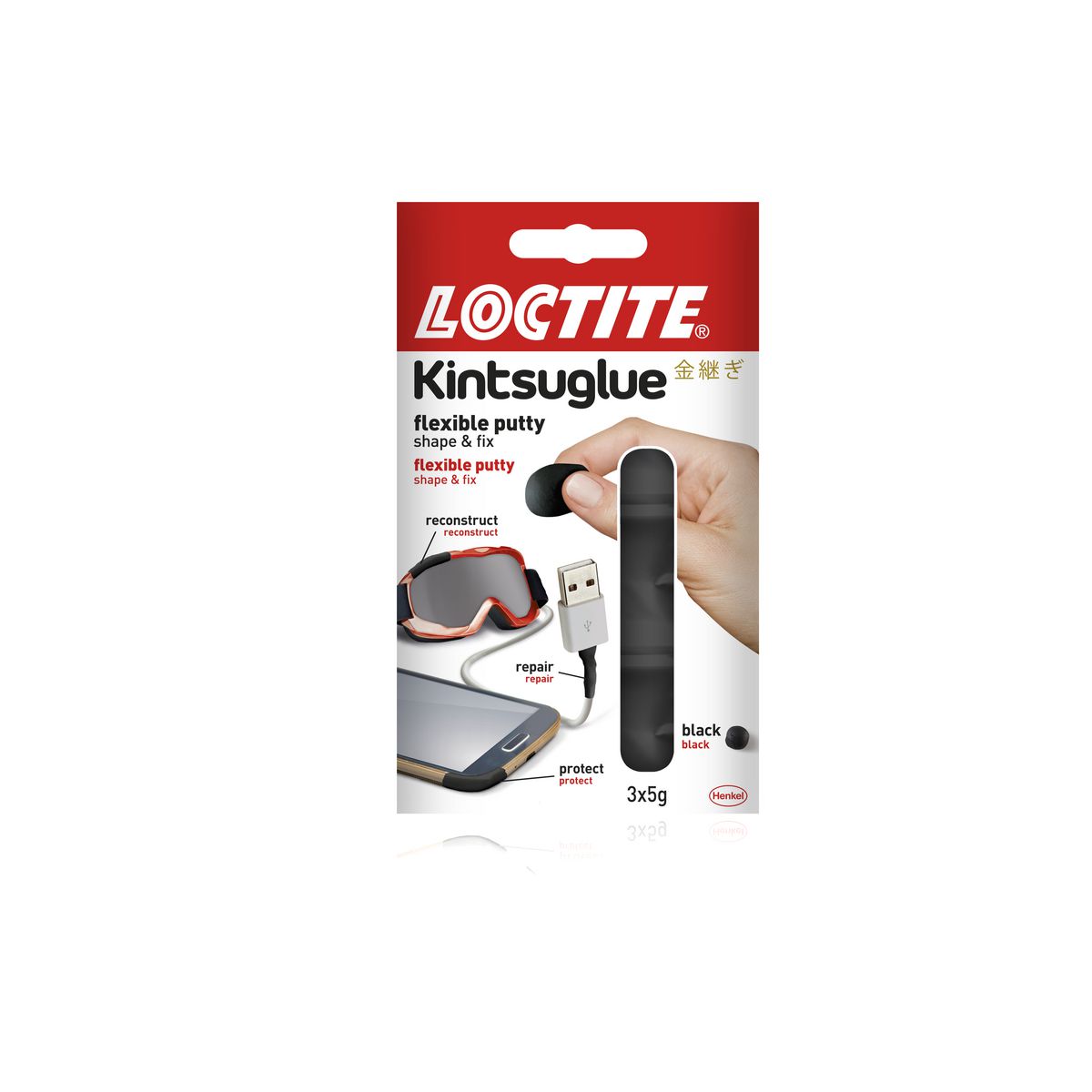 Loctite Kintsu Glue Black 3x5g 2239183