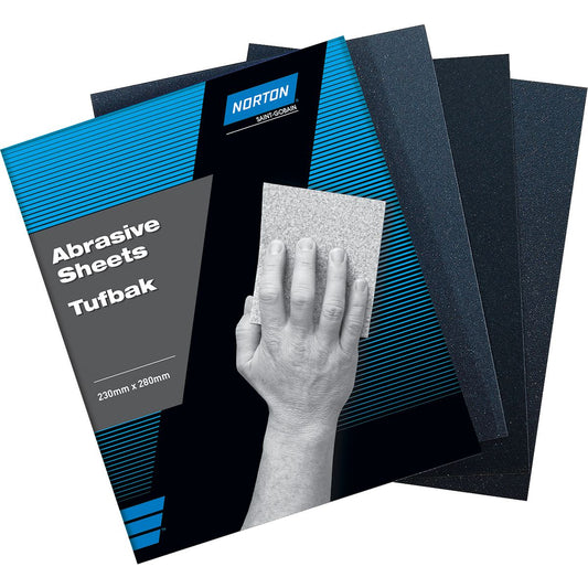 Norton Sand Paper Tufbak 230 X 280mm 2000 Grit 78072712897