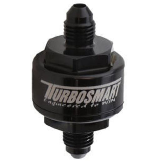 Turbosmart Turbosmart Billet Turbo Oil Feed Filter 44m -3 AN (Black)
