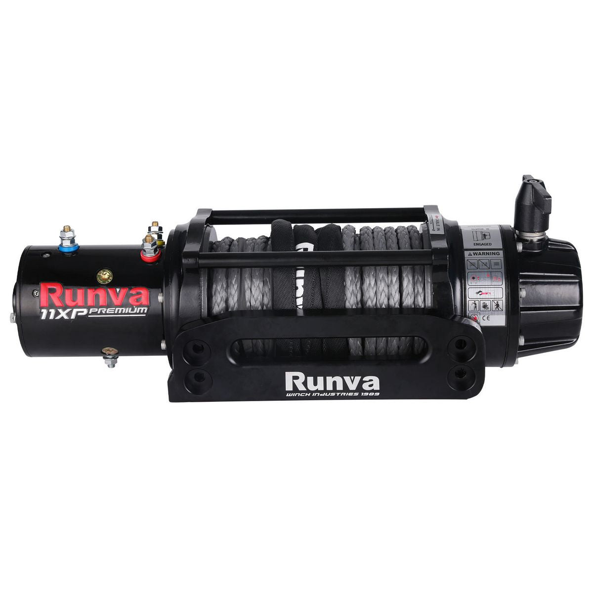 Runva 11XP Premium 4X4 Winch 12V 11000lb W/Synthetic Rope IP67 Protection 11XPPREMIUM12VD
