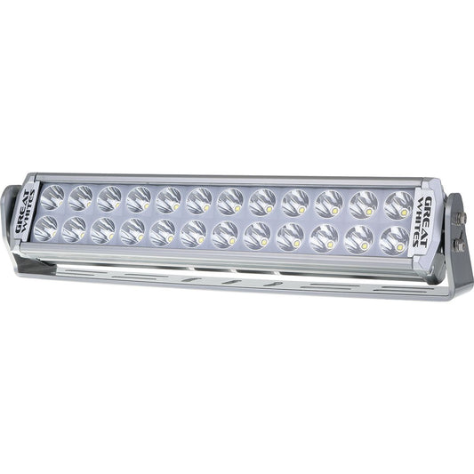 Great Whites Double Driving Light Bar 24 LED Alloy GWD5244A
