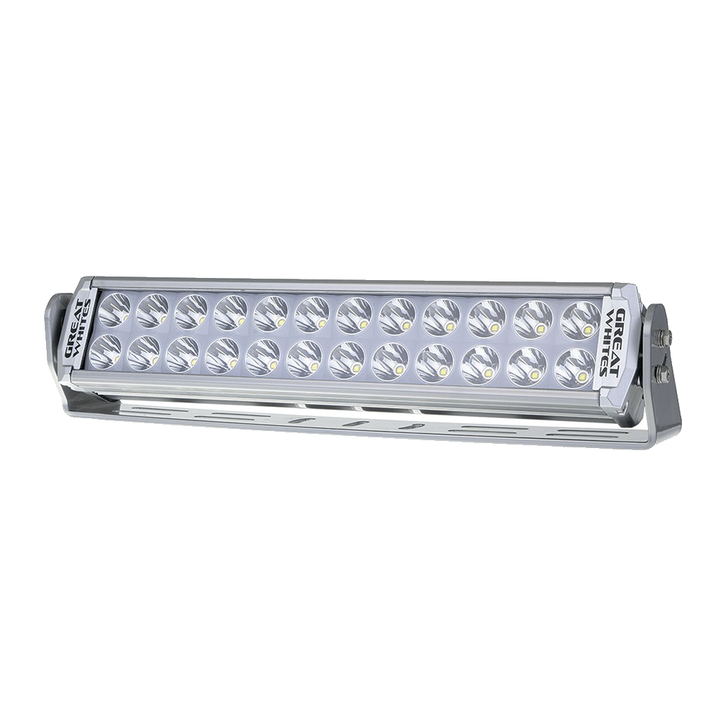 Great Whites Double Driving Light Bar 24 LED Alloy GWD5244A