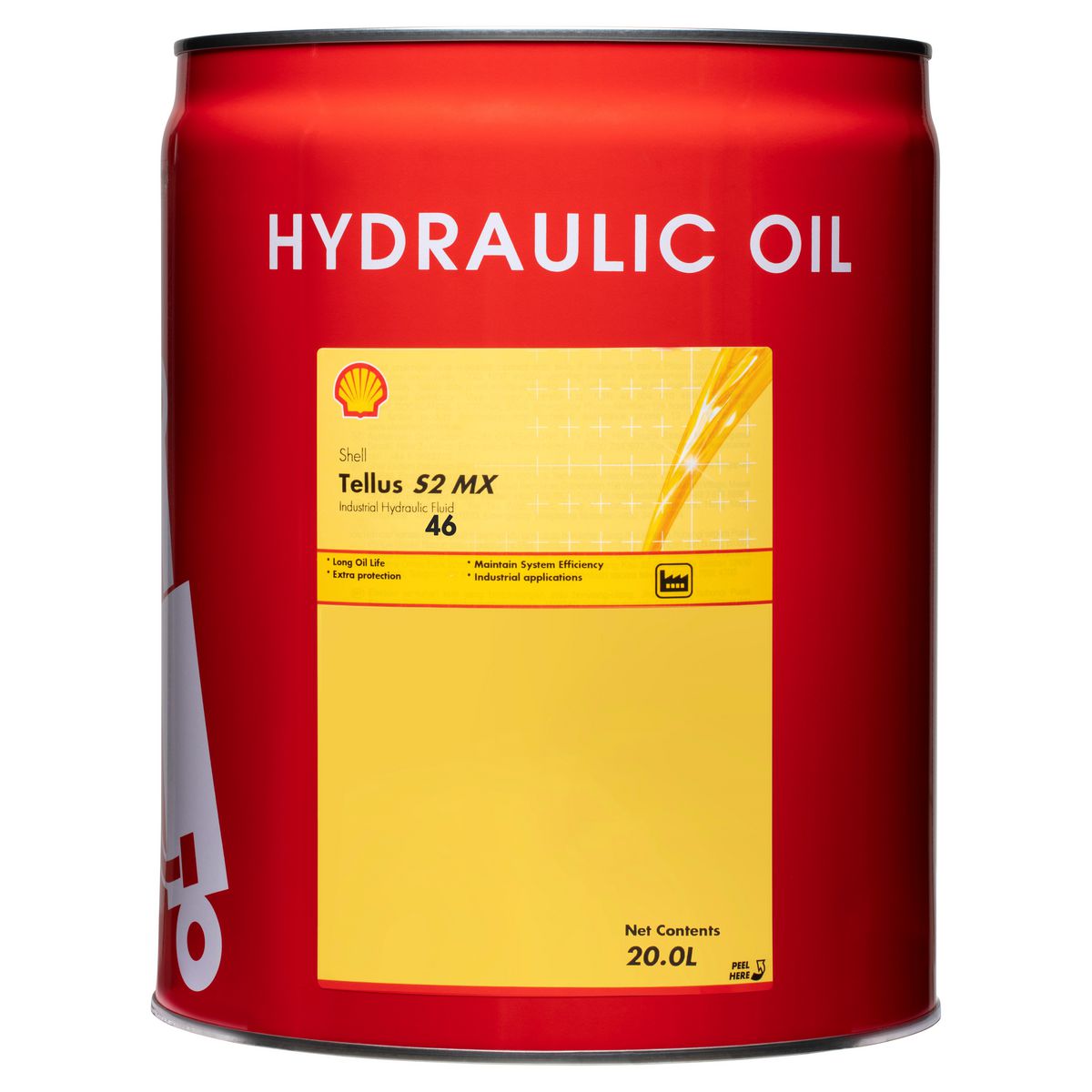 Shell Tellus S2 MX 46 Hydraulic Oil & Fluid 20L