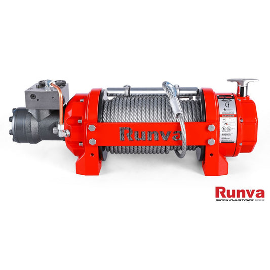 Runva HWV15000 4X4 Winch Hydraulic 15000lb W/Steel Cable HWV15000S