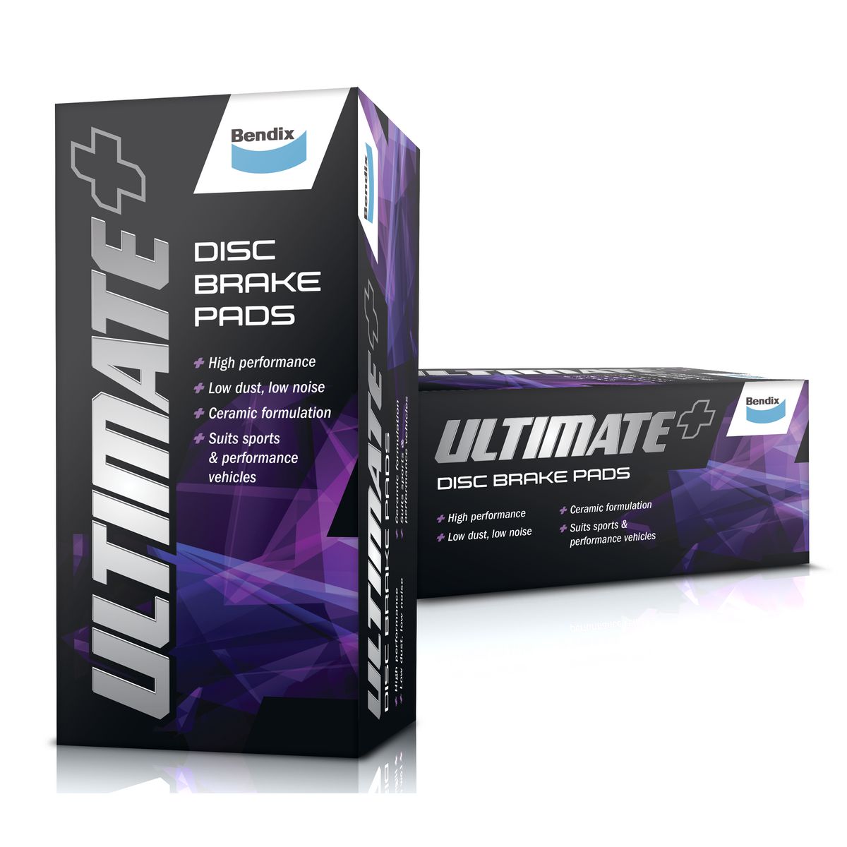 Bendix Ultimate+ Brake Pad Set Rear DB1672 ULT+