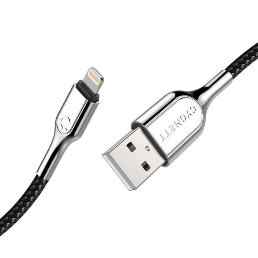 Cygnett Armored Lightning To USB-A Cable 1M Black