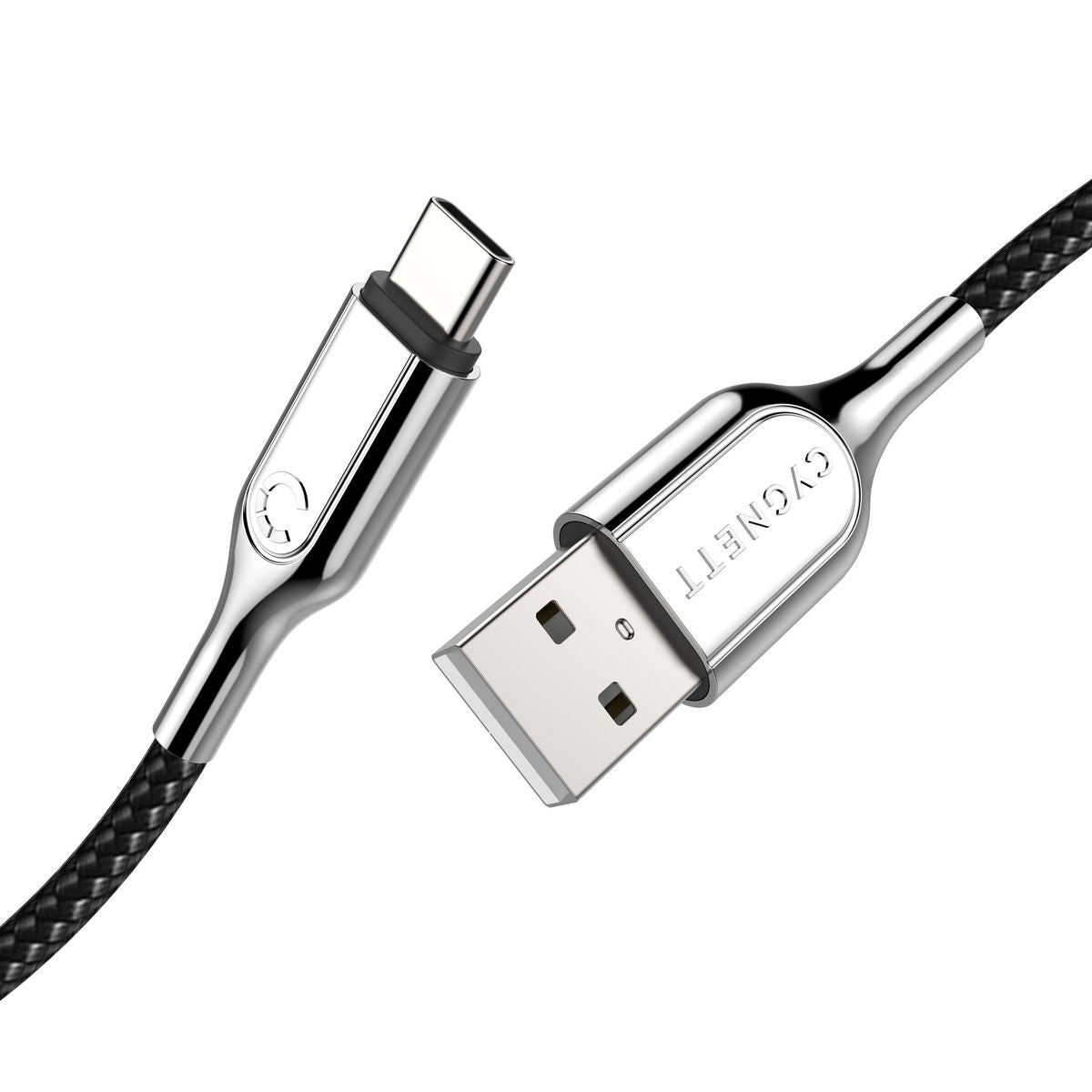 Cygnett Armored 2.0 USB-C To USB-A  (3A/60W ) Cable 1M Black