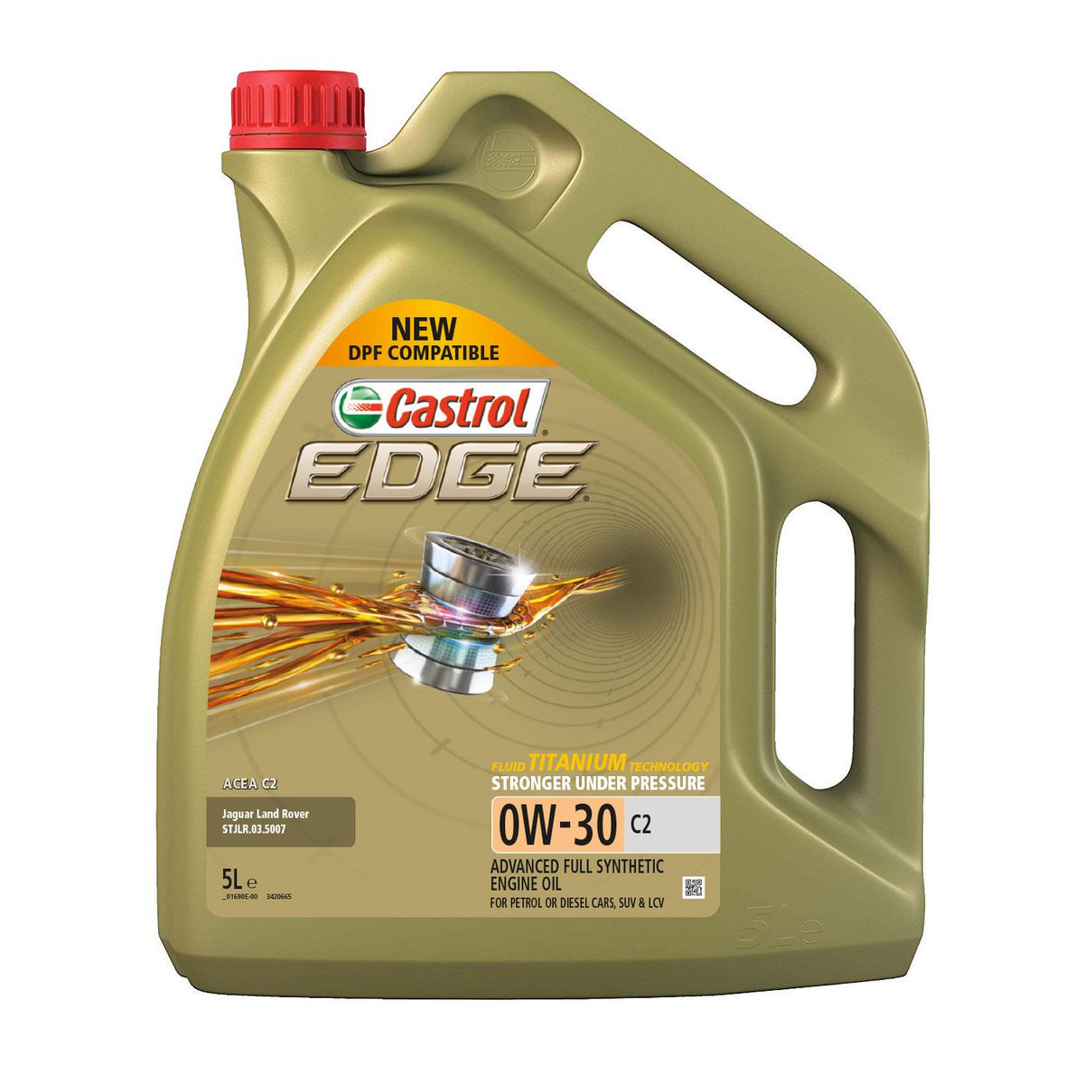 Castrol EDGE 0W-30 C2 Engine Oil 5L 3420665