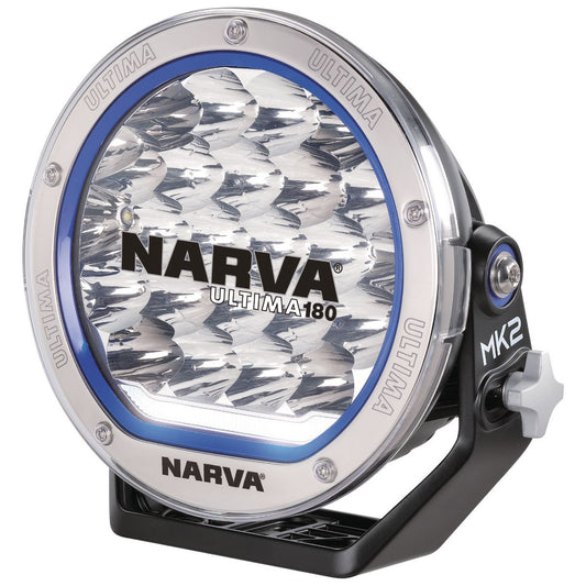 Narva Ultima 180 MK2 LED Light Satin Driving Light 180mm 9-33V 120W 5700K 71730S