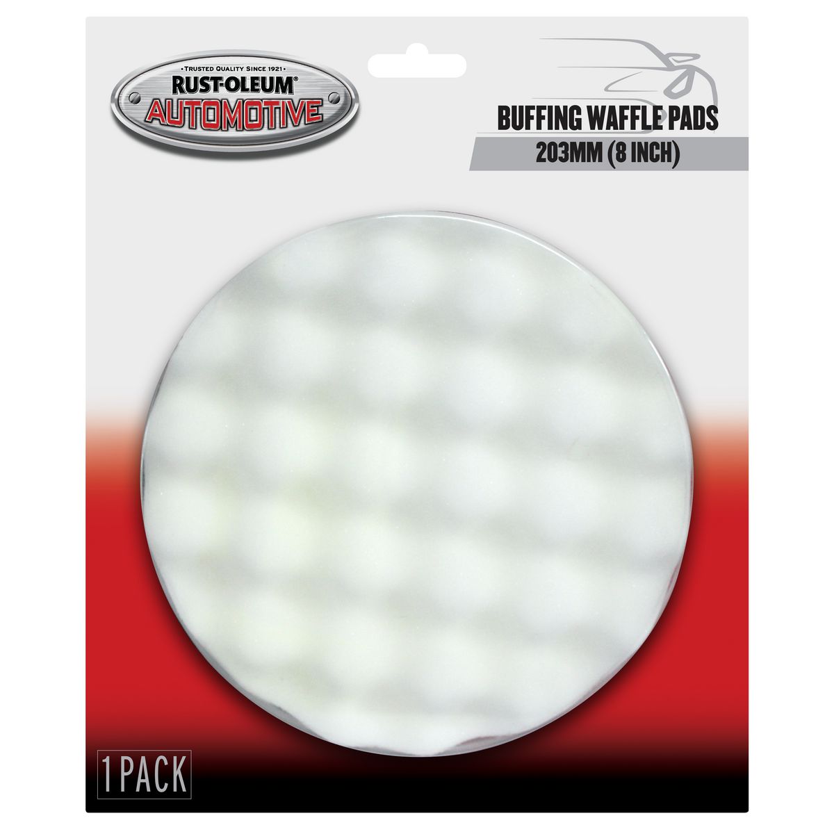 Rust-Oleum Polishing Waffle Pad Black 8"" 367676