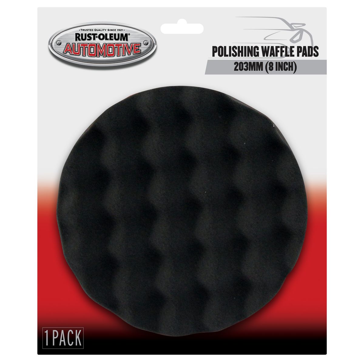 Rust-Oleum Buffing Waffle Pad White 8"" 367674