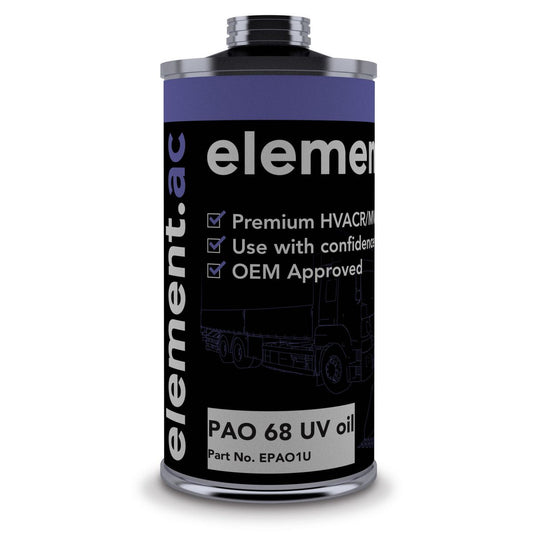 element.ac PAO 68 oil UV (Polyalphaolefin) 1L EPAO1U