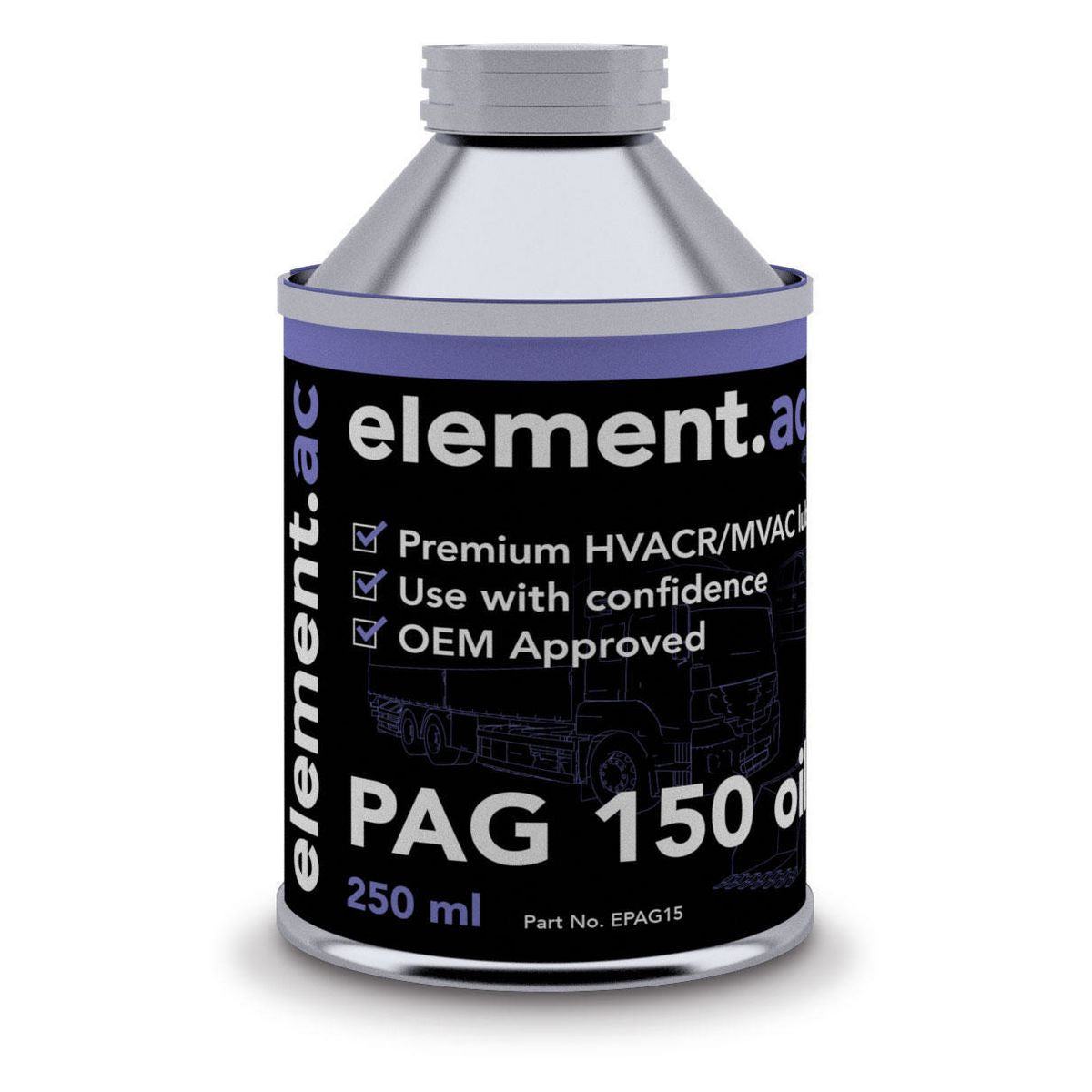 element.ac PAG 150 oil (Polyalkylene Glycol) 250ml EPAG15